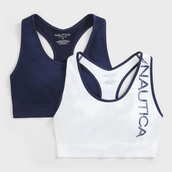 Nautica Other - BRAND NEW NAUTICA 2 RACERBACK BRAS SIZE M